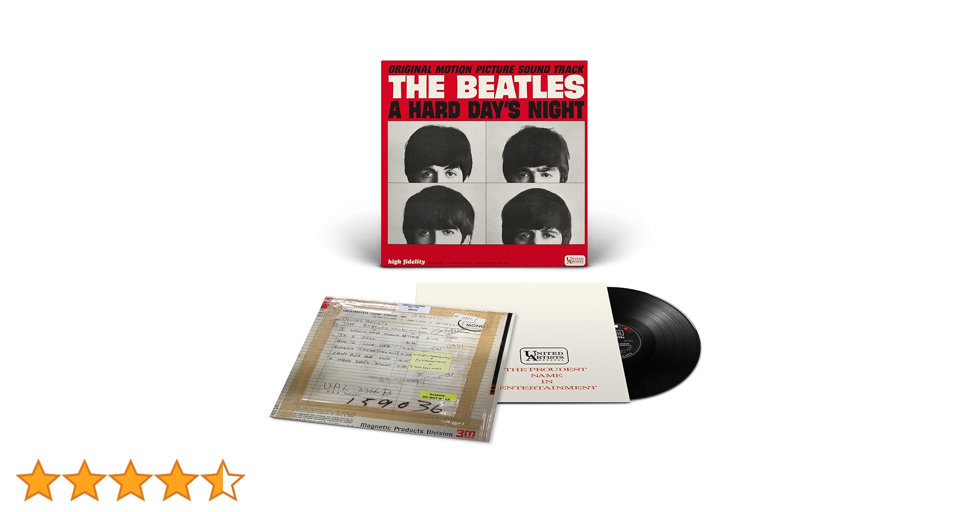 THE BEATLES A HARD DAY'S NIGHT 限定カラーLP A Hard Days Night | Amazon.com.br